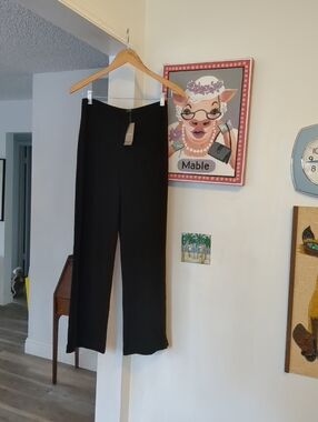 NWT Chico’s Travelers pants in black Sz. 1 S (Medium 8-10 Short)